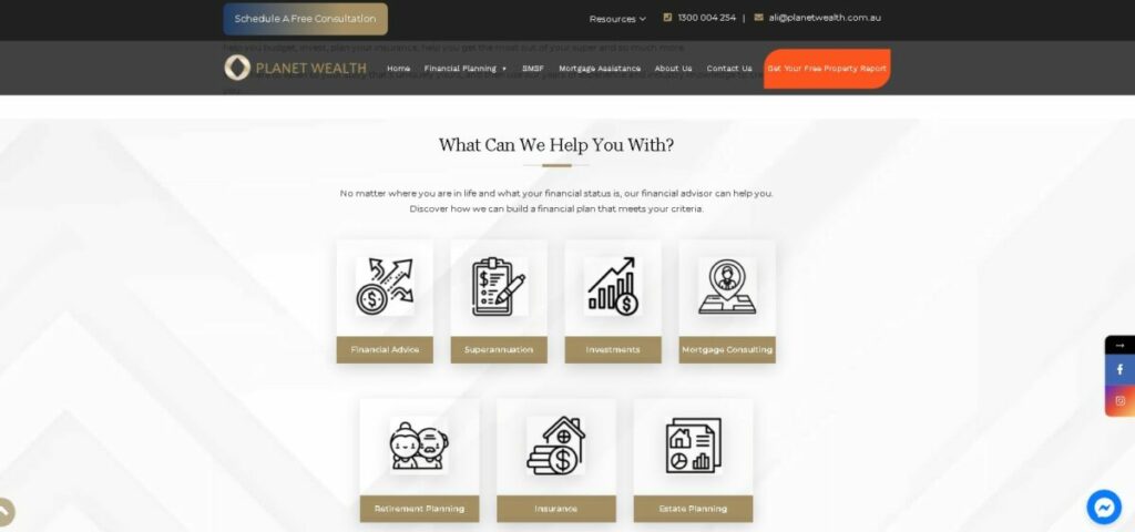How Planet Wealth Help Page