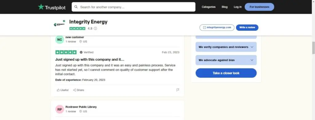 Trustpilot Reputation Intelligence Network